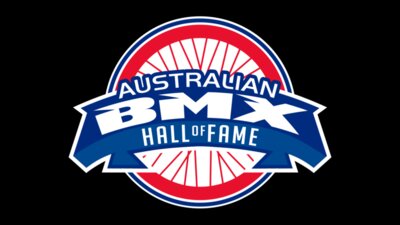 ABMXHOF logo onblack